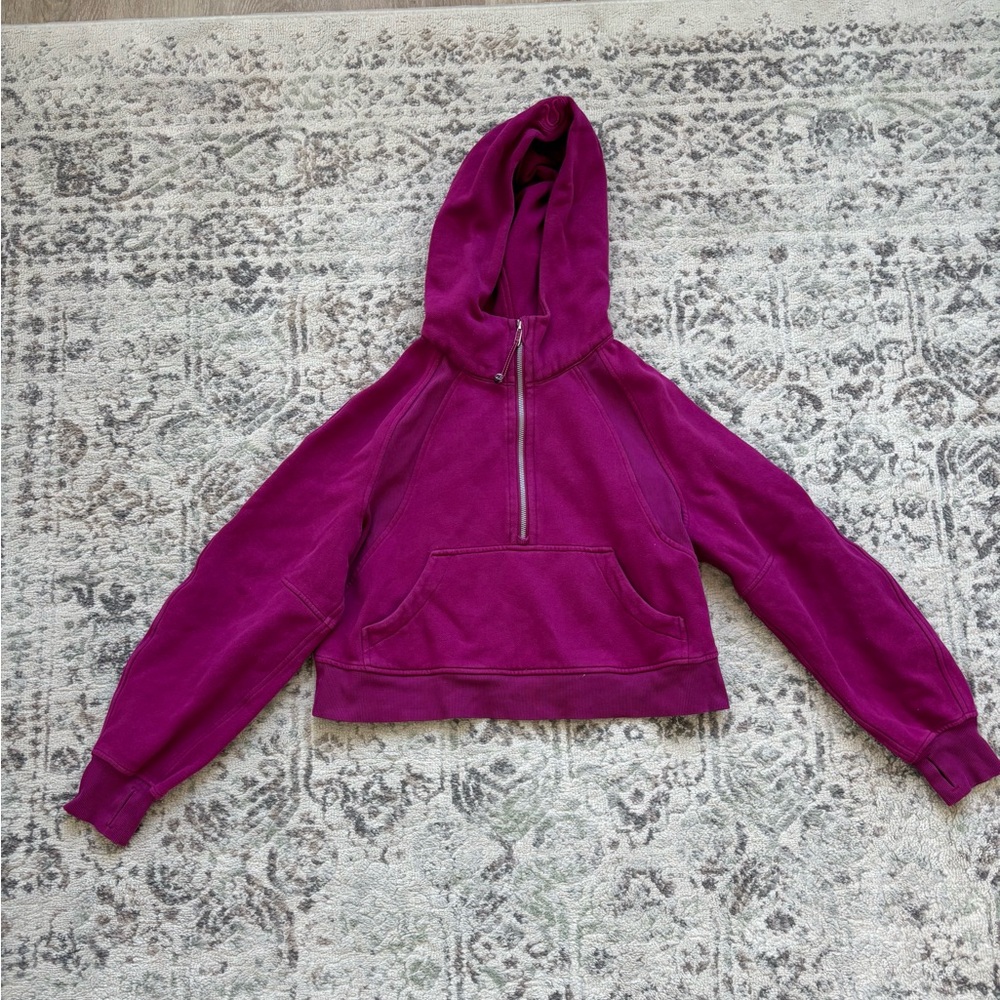 Lululemon Scuba Half Zip Hoodie